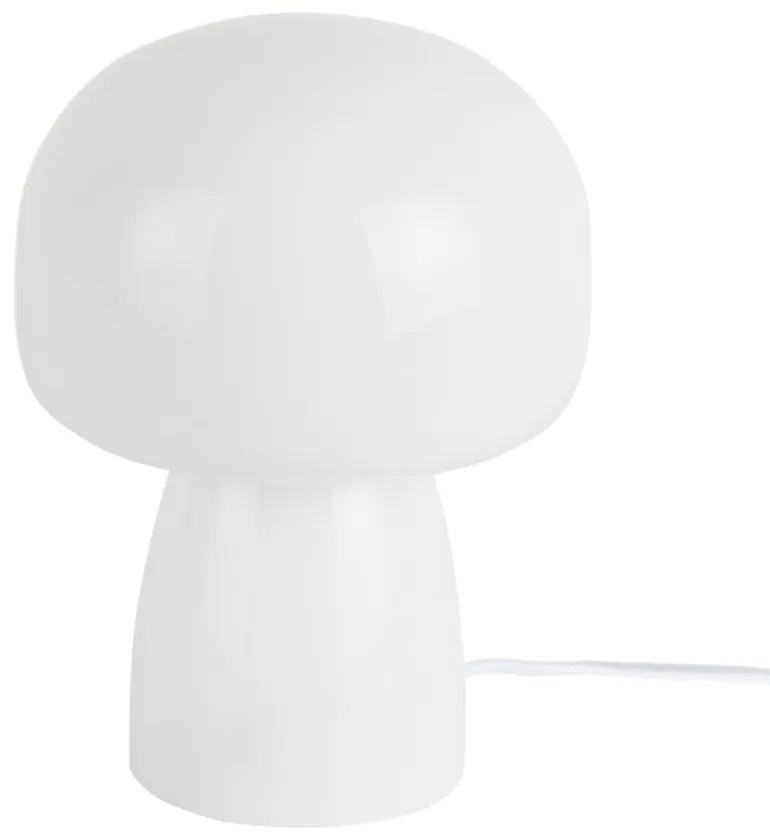 Бяла настолна лампа (височина 20 cm) Fervor – Leitmotiv