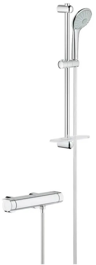 GROHE 34195001 - термостатен смесител GROHTHERM 2000 с комплект EUPHORIA 110, хром