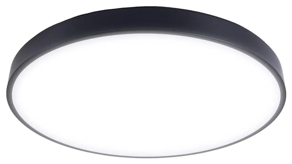 LED Димируем плафон LED/60W/230V 3000-6500K Ø 60 см черен + д.у.