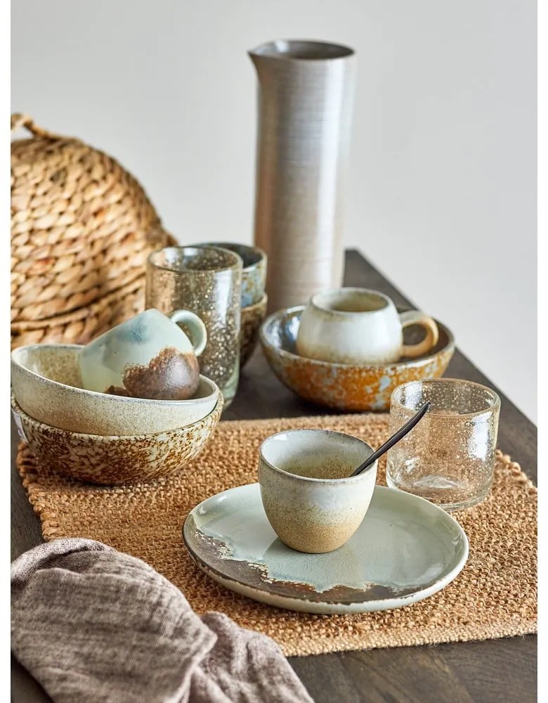 Глинен комплект за хранене 12 бр. Paula – Bloomingville