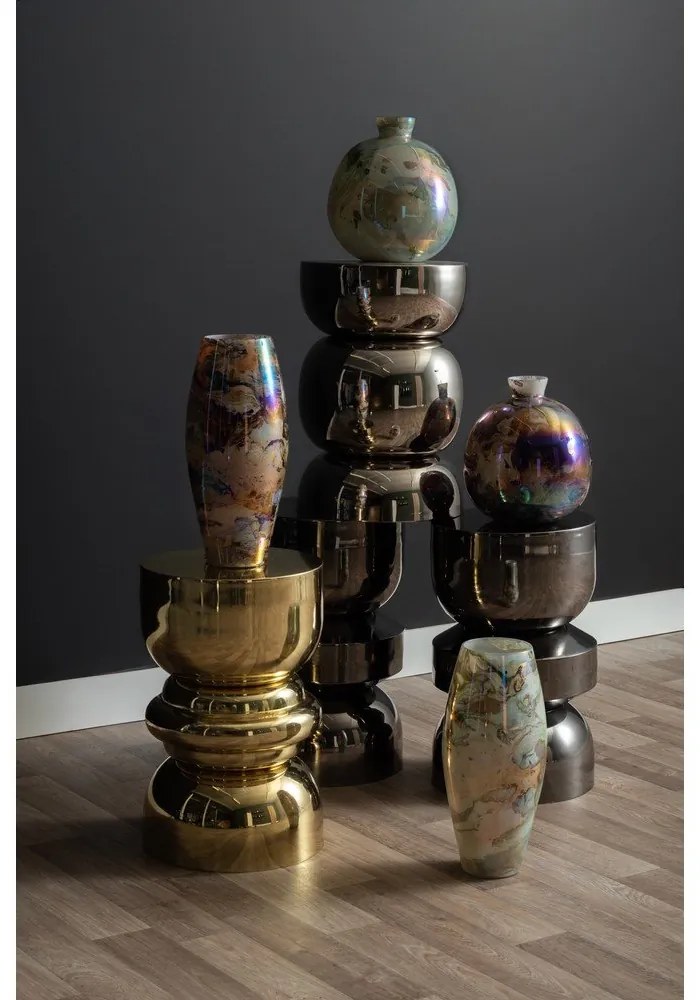 Стъклена ръчна изработка ваза (височина 26 cm) Melange – PT LIVING