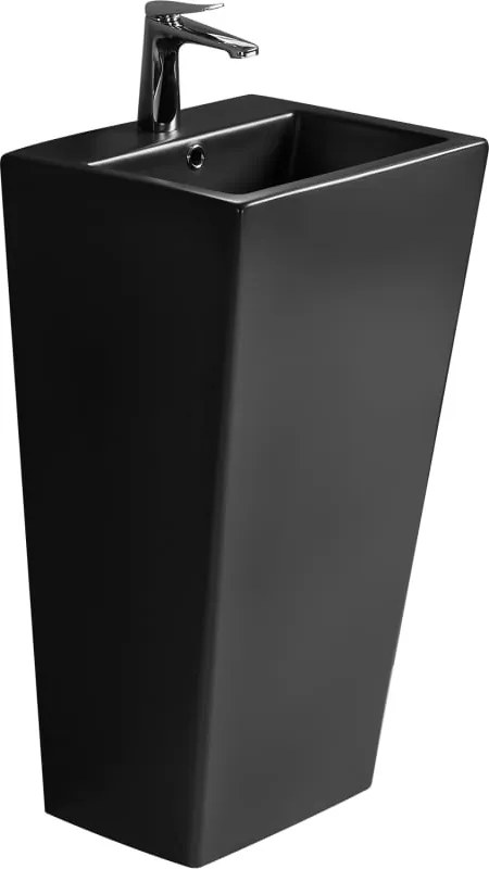 Mexen Liza самостоятелна мивка 44 x 38 см, черен мат - 26154470