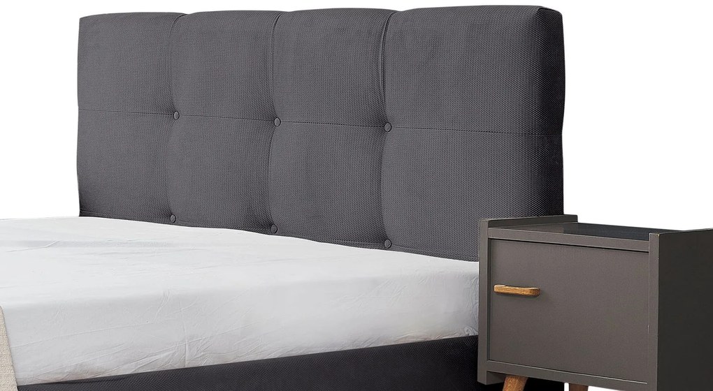 Тапицирано легло Famous-Anthraki-150 x 200-Ξύλα Ελάτου