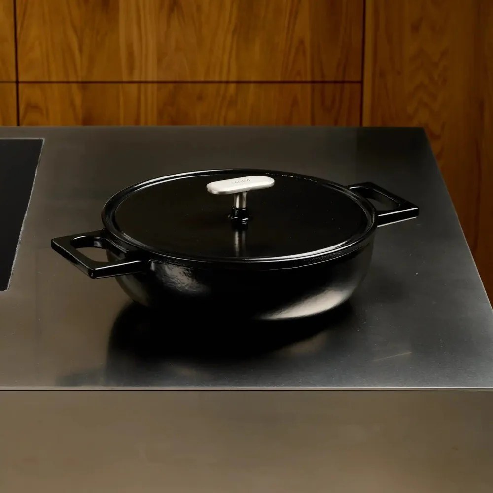 Тиган с капак от излято желязо ø 26 cm tegame Mattia 3.0 – FABINI