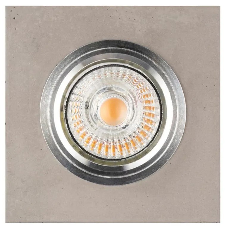 Spot-Light 2515136 - LED вградено осветително тяло VITAR 1xGU10/5W/230V бетон