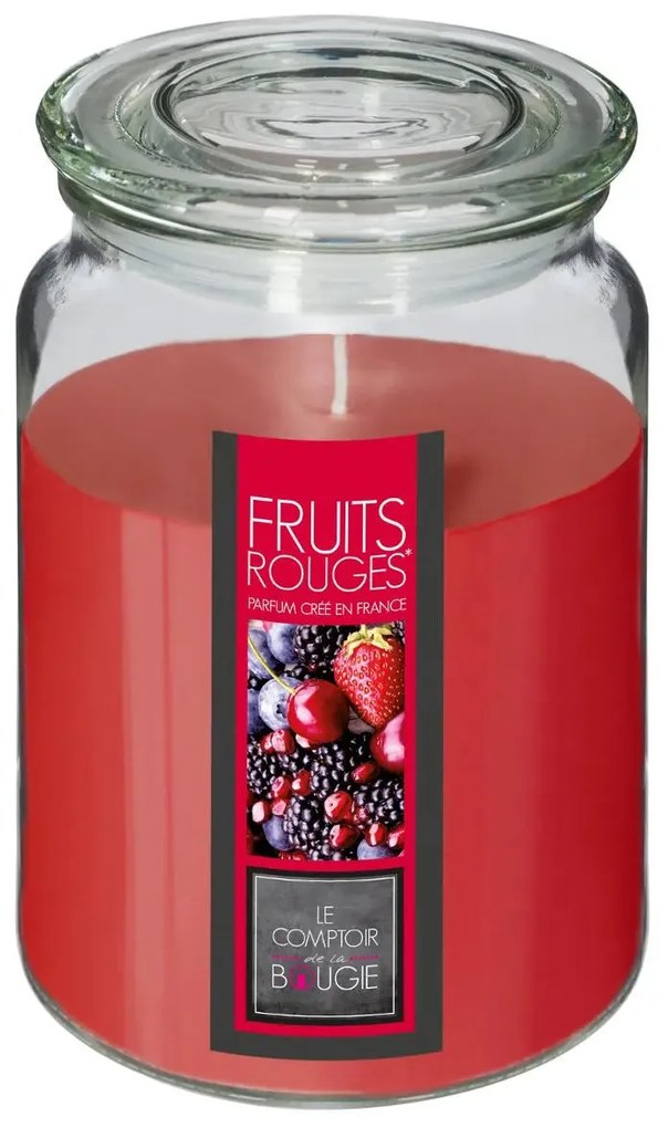 Ароматна свещ atmosphera Nina, Стъкло с капак, 510 g - Exotic Fruits