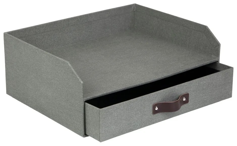 Картонен органайзер за докумнети с чекмедже Walter – Bigso Box of Sweden