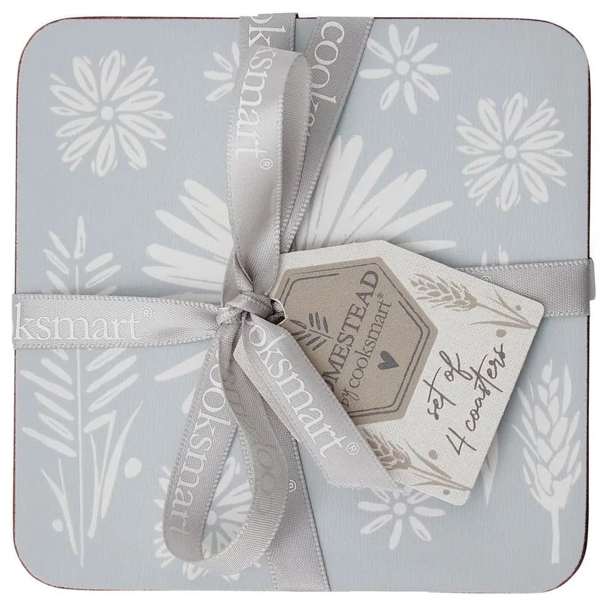 Светлосини коркови подложки в комплект от 4 Homestead - Cooksmart ®