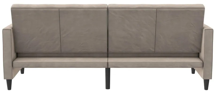 Светлосив кадифен диван 207 cm Celine – Støraa