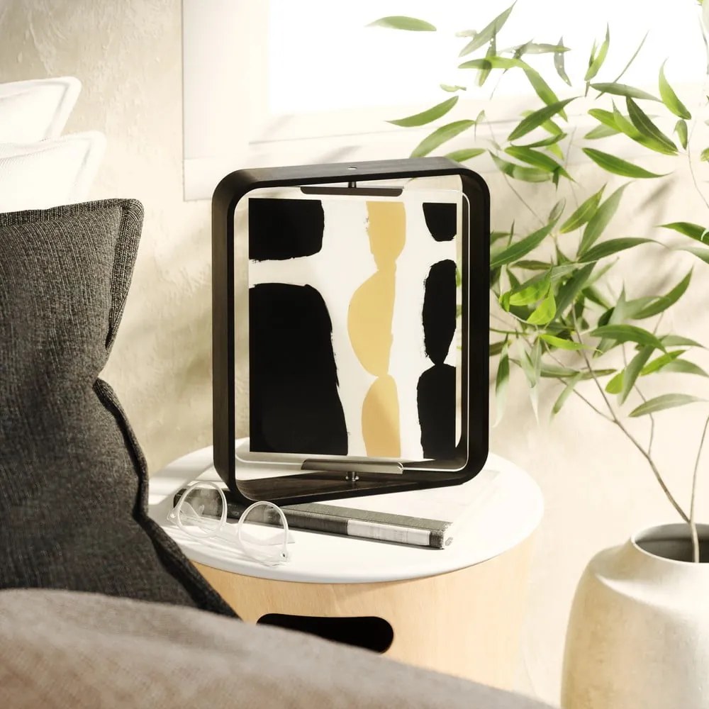 Черна дървена стояща рамка 26x31,5 cm Bellwood – Umbra