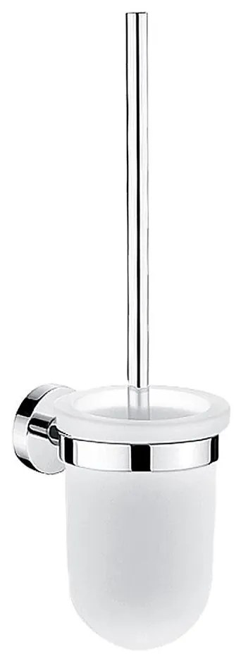 NIMCO UN 13094WN-26 - Четка за тоалетна със стенен монтаж UNIX матов стъкло/лъскав хром