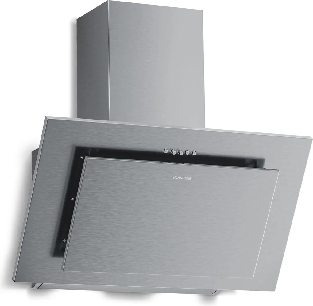 Klarstein Athena наклонен абсорбатор | режим на извличане на въздх и рециркуалция | 404 м³/ч | 56 W | 60 см
