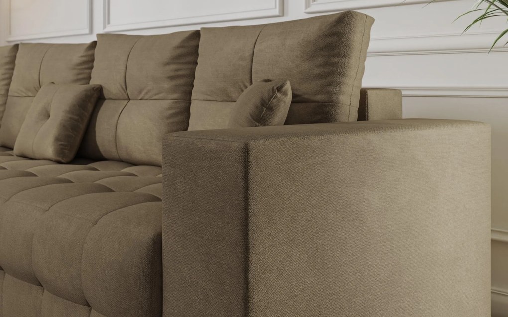 Разтегателен ъглов диван Никсън