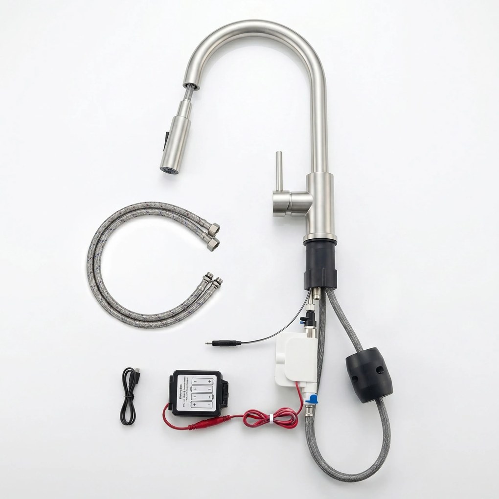 Смесител за кухня Rea Fresh Touch Brush Nickel