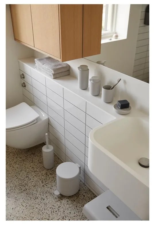 Сива памучна кърпа 100x50 cm Classic - Zone