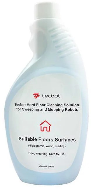 Препарат за робот прахосмукачка Tecbot, 0.5 л, Разреждане 1:80, Универсален, Бял