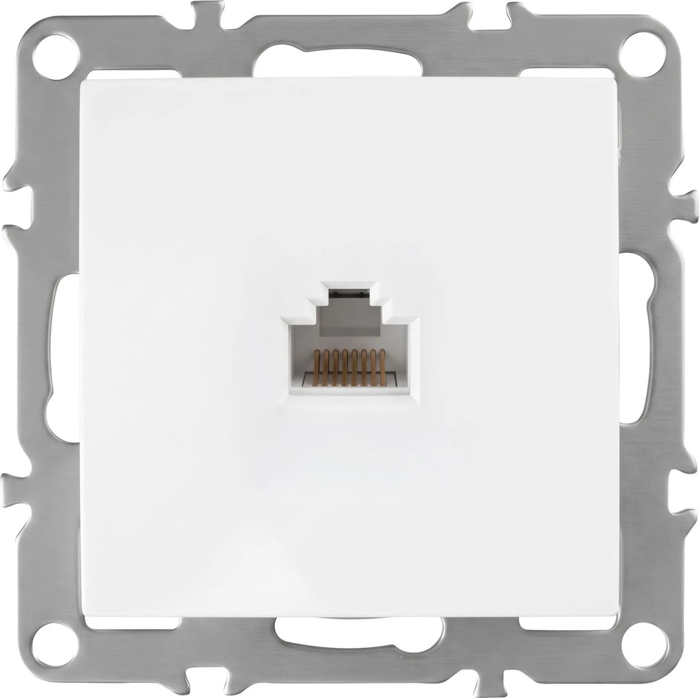 Розетка RJ45 OSTE JNH010-S WHITE