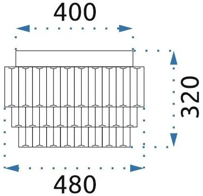 Кристален полилей LED APP776-1C