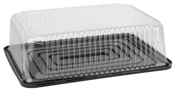 Horecano - Пластмасова кутия за торта за еднократна употреба 38x28,8xh11,5см BAKERY-(HC-981893) (232202)