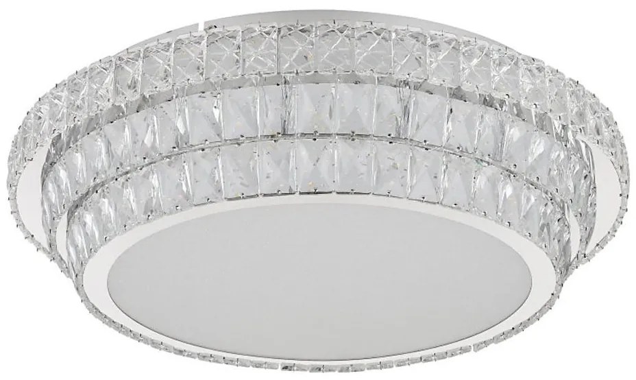 Globo 68157-58- LED димируема таванна лампа KLARA 58W/230V 2700-6000K Ø60cm бяла + с дистанционно управление