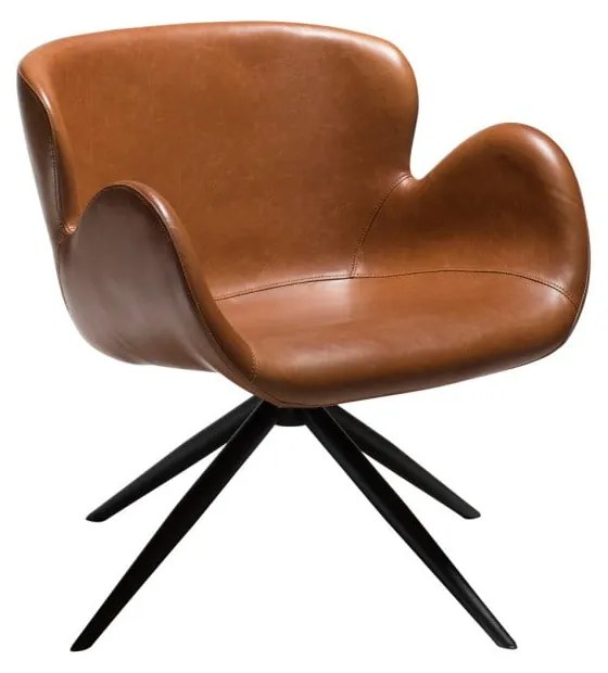 Светлокафяв фотьойл от изкуствена кожа Gaia - DAN-FORM Denmark