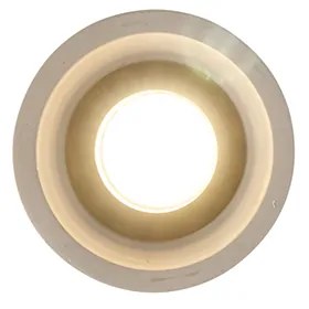 Комплект от 4 рустикални таванни спота бетон кръгли - Deep