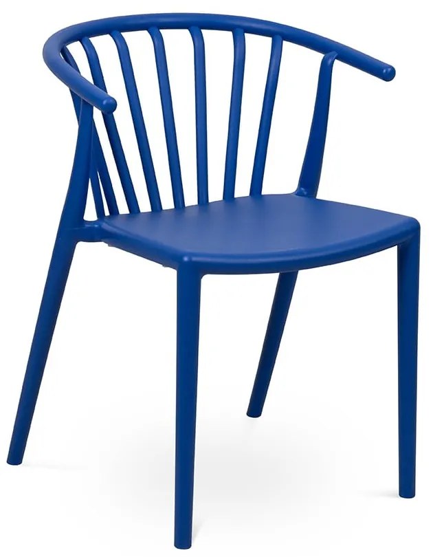 Син пластмасов градински стол Capri – Bonami Essentials