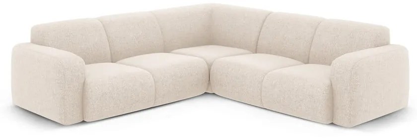 Бежов ъглов диван (променлив/L форма) Molino – Micadoni Home