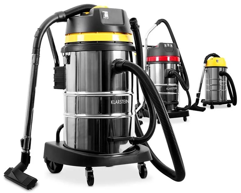 Klarstein IVC-50, 50л., 2000W,Прахосмукачка за всмукване на сухо и мокро