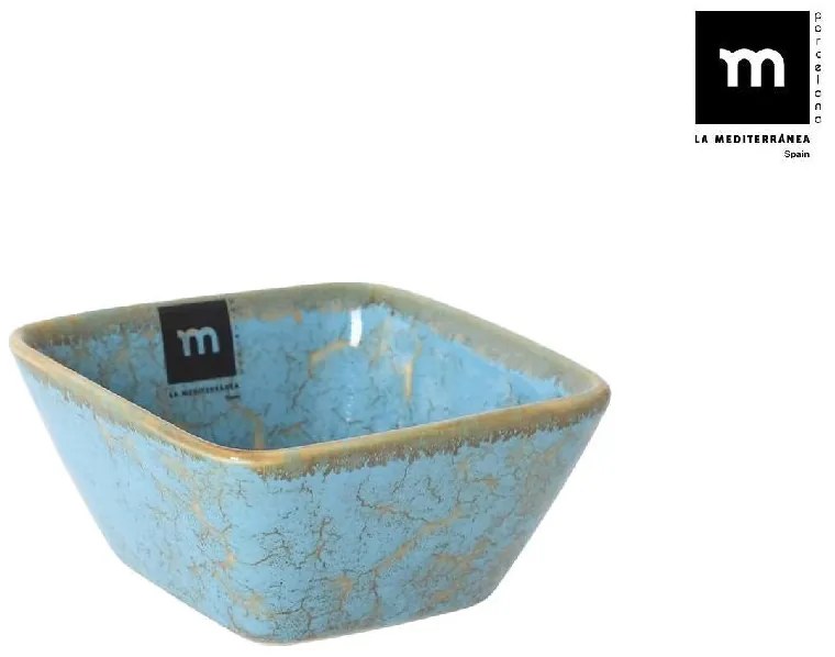 Купа LA MEDITERRANEA Scratch Blue, 11х5 cm, Порцелан