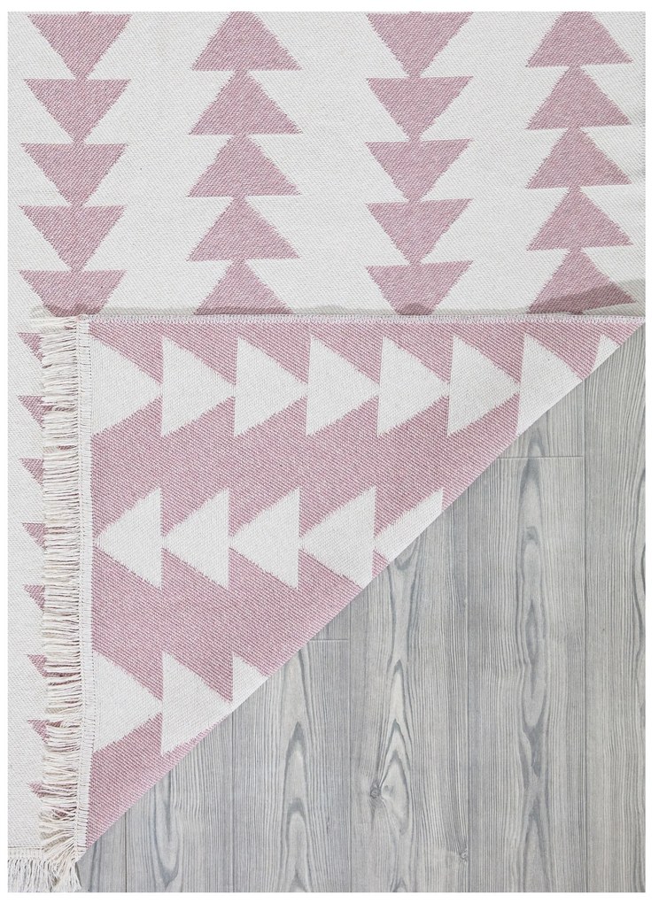 Килим (60 x 100) 22994A - Бяло, Розово Бяло
Розово