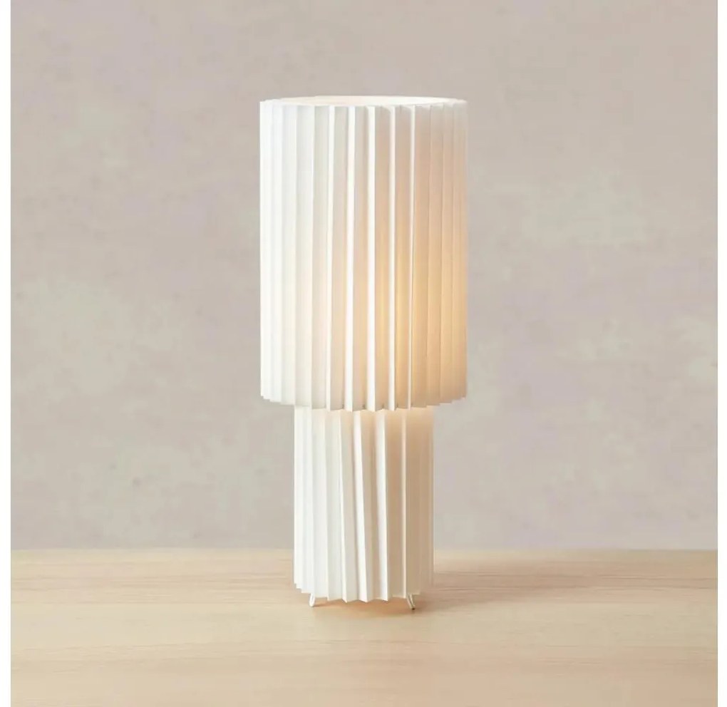 Markslöjd 108897 - Настолна лампа CATIS 1xE27/60W/230V 45 см бяла