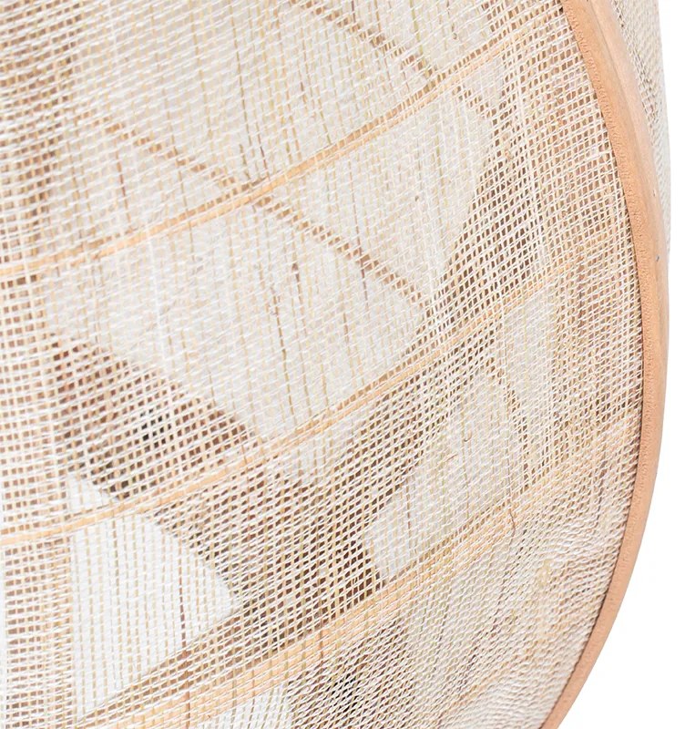 Ориенталски висящ аплик кафяв 50 см - Pascal