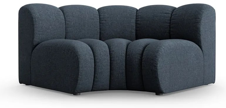 Син шенилов модул за диван (променлив) Lupine – Micadoni