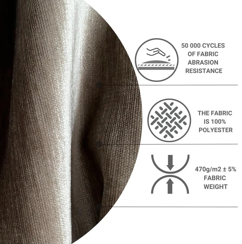 Светлокафяво боксспринг легло с място за съхранение 180x200 cm Araya – Maison de Rêve