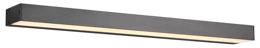 Матово черно LED осветление за стена (дължина 60 см) Rocco - Trio