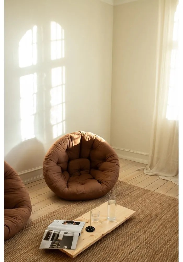 Комплект от 2 нощни шкафчета, изработени от борова дървесина в естествен цвят Natural Dock - Karup Design