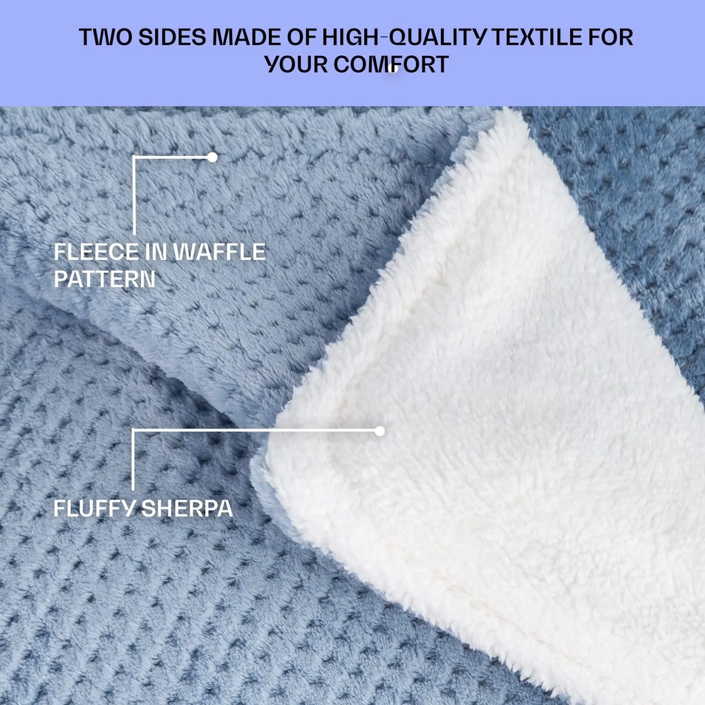 Klarstein DR Watson Deluxe XXL, електрическо одеяло, 160 W, 9 степени на нагряване, 200 х 180 cm