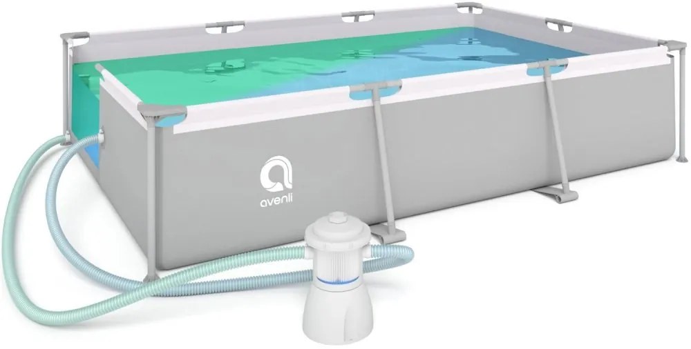 Градински басейн с филтрация 300 x 207 x 65cm