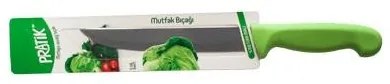 Pirge - Нож универсален от неръждаема стомана зелен 16см (43018) PRATIK