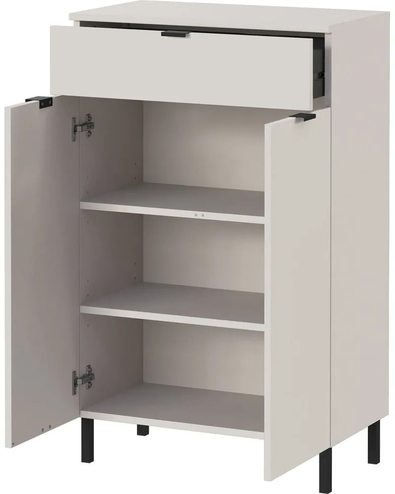 Кремав висок шкаф за баня 60x97 cm Arcena – Germania