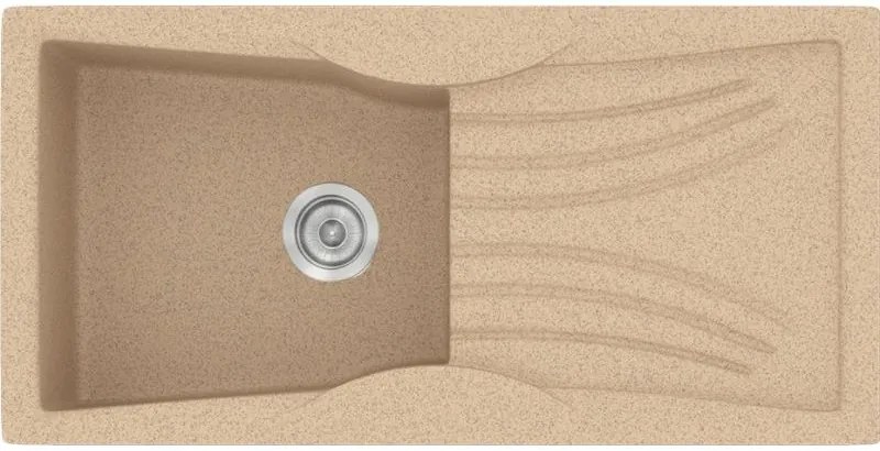 Мивка Sanitec 328-Granite Beige