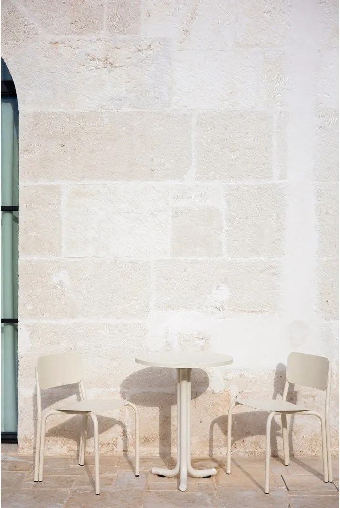 Метална кръгла градинска маса за хранене ø 59 cm Nokk – noo.ma