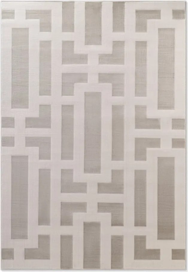 Сиво-кремав килим 200x280 cm Perles Onyx – Elle Decoration