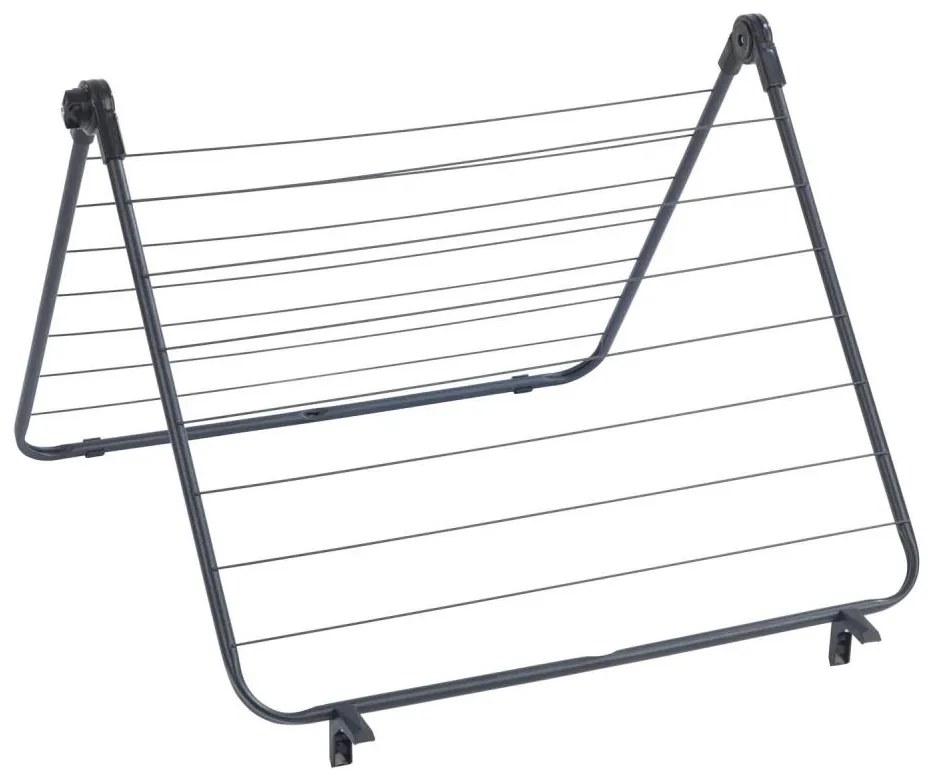 WENKO 63003100 - Сушилник за дрехи CHAMPION 65x114 cm черен