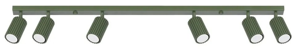 Зелен прожектор 6,5x117 cm Gleam – Sollux