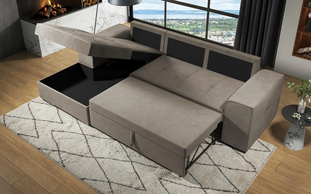Разтегателен ъглов диван Тиволи