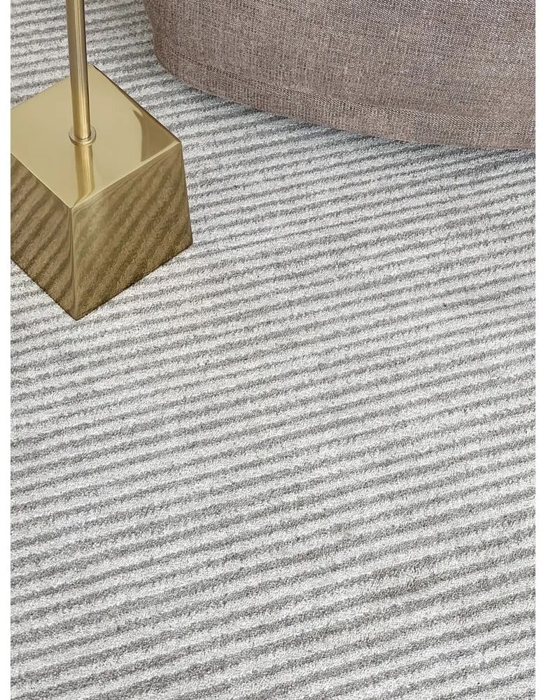 Кремав вълнен килим 200x300 cm Calisia M Ribs – Agnella