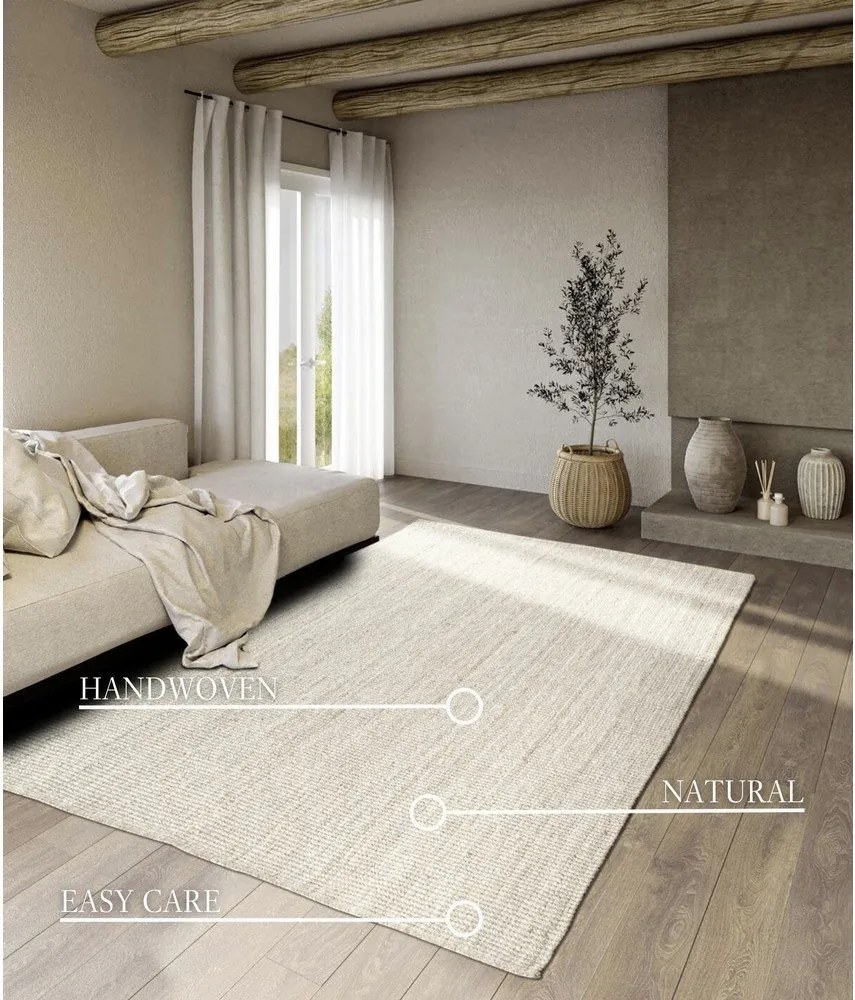 Бял двустранен/ръчно изработен ютен килим 120x170 cm Rosalie – Villeroy&amp;Boch