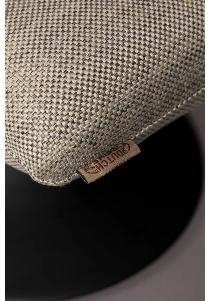 Светлосива табуретка за крака Bar - Dutchbone